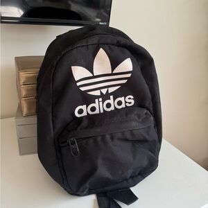 adidas black mini backpack